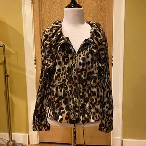 St. John animal print jacket
